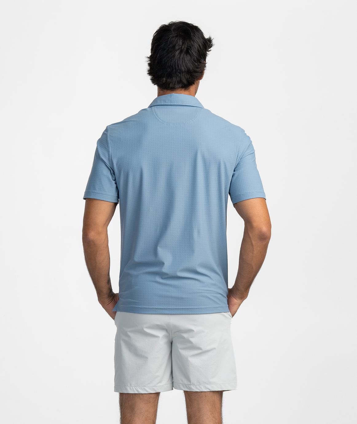 Next Level Performance Polo - Blue Wing