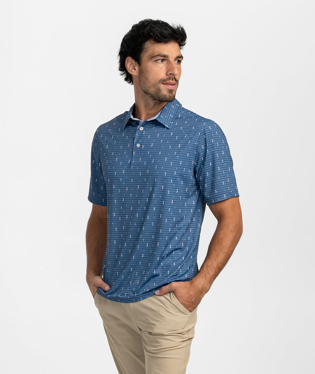 Fore The Best MotionTech Polo SS - Tee Off