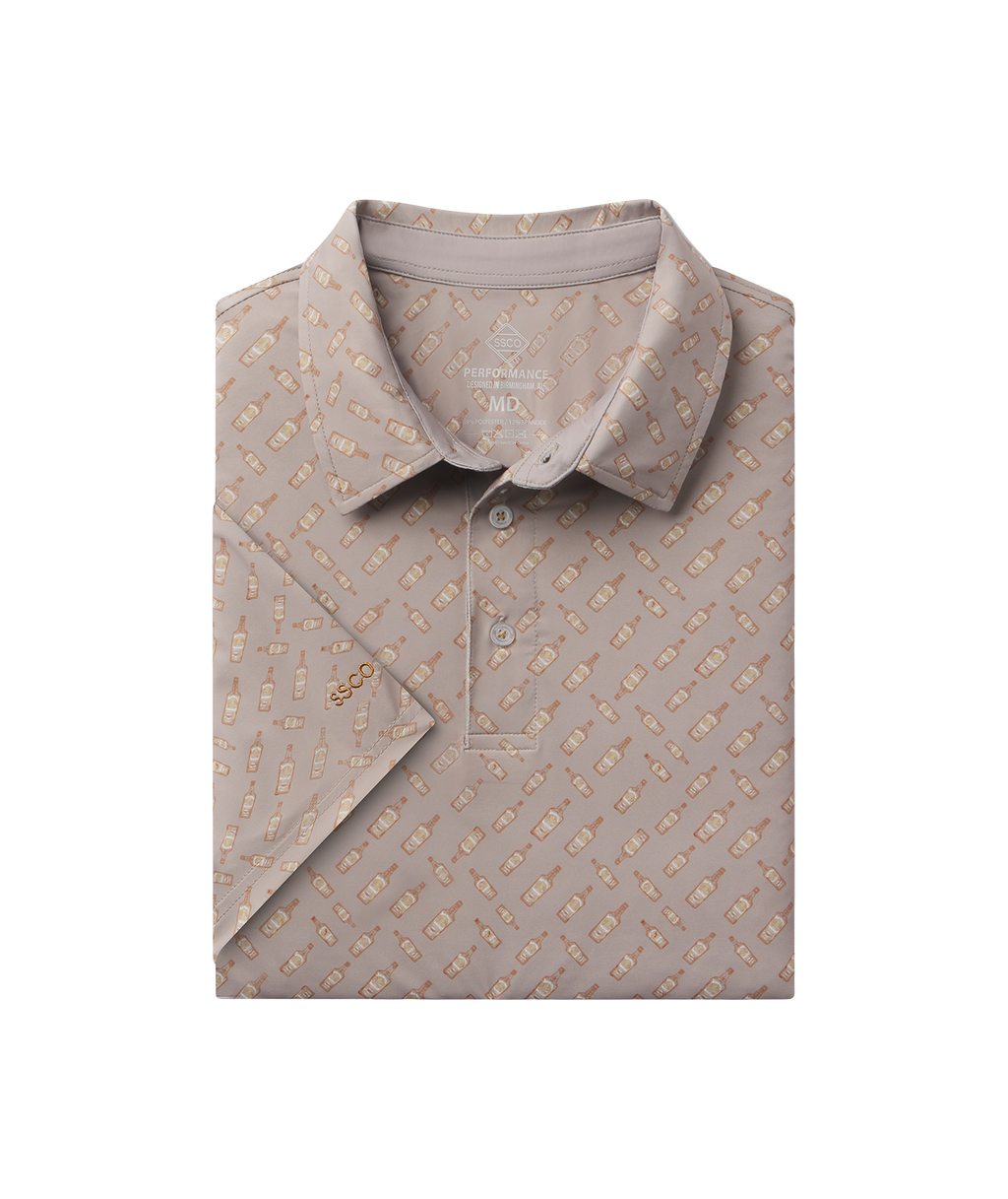 Rye and Repeat Printed Polo - Rye