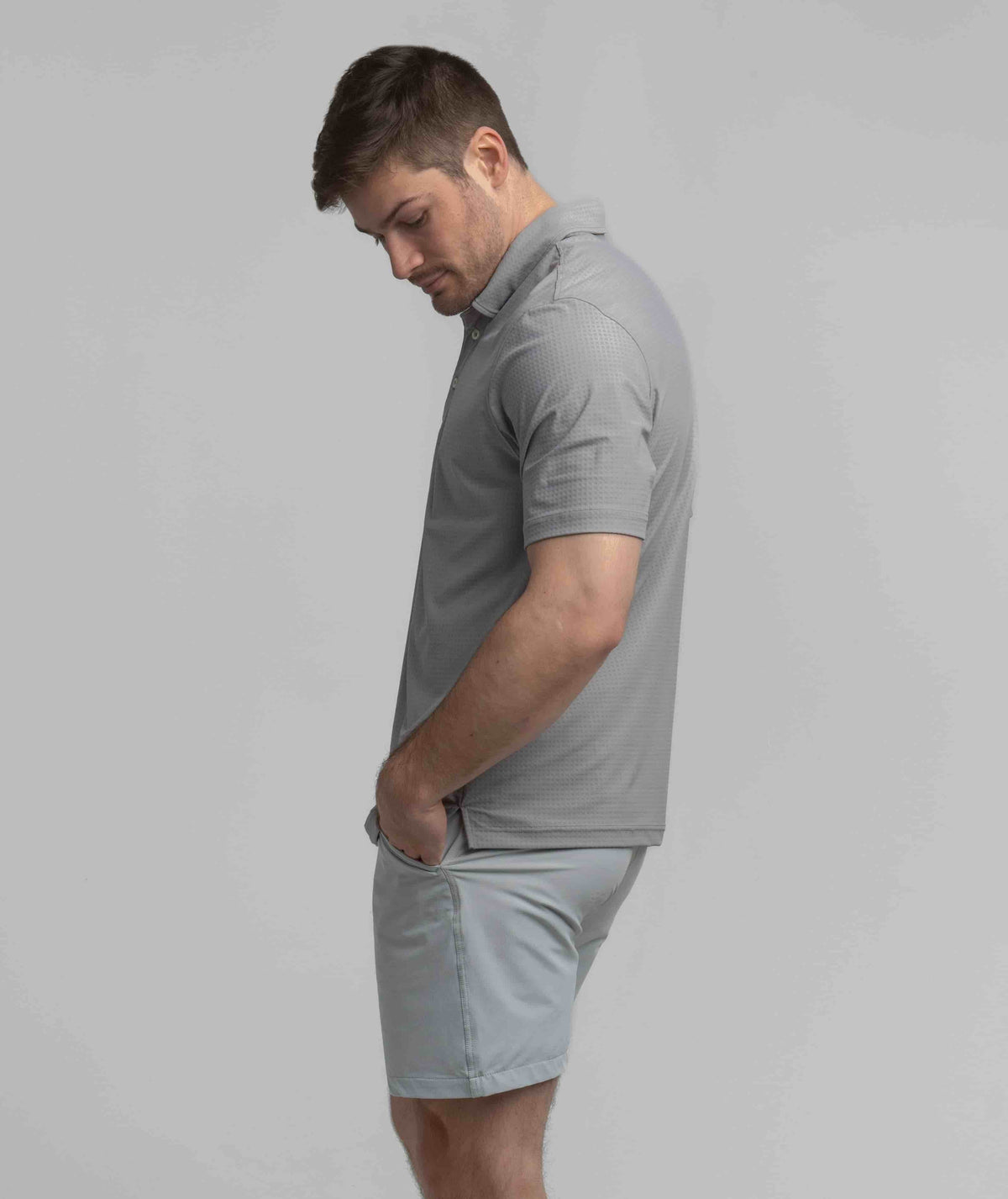 Next Level Performance Polo - Granite